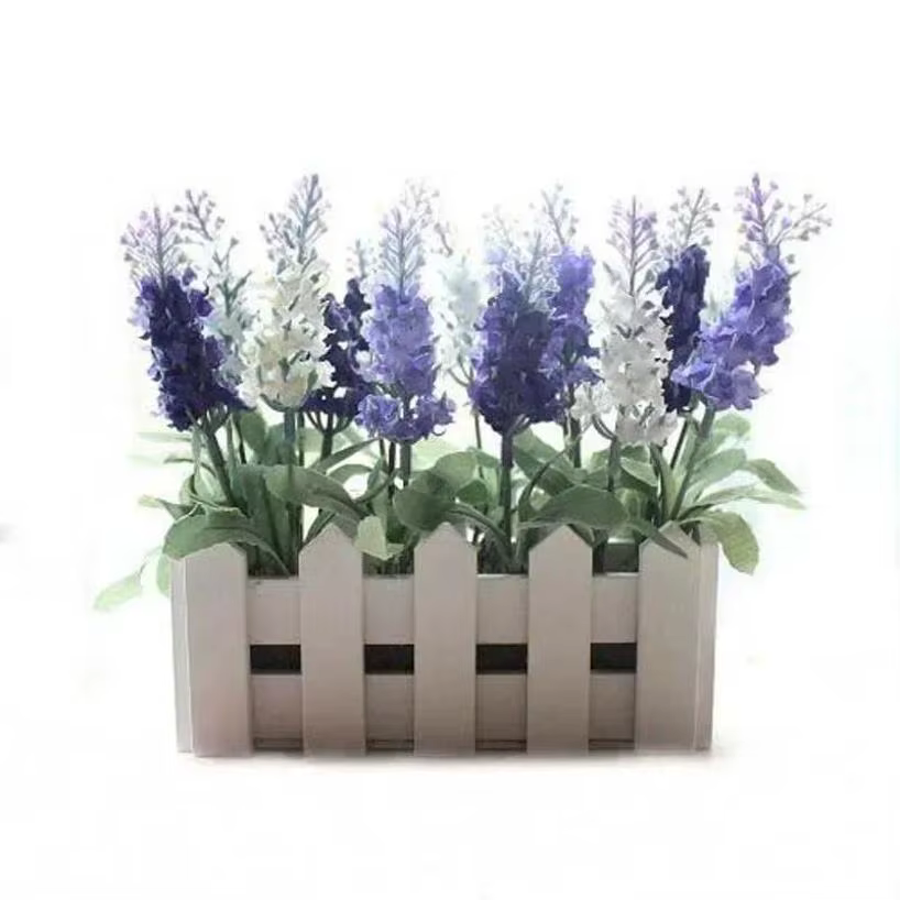1 Bouquet de fleurs artificielles de lavande