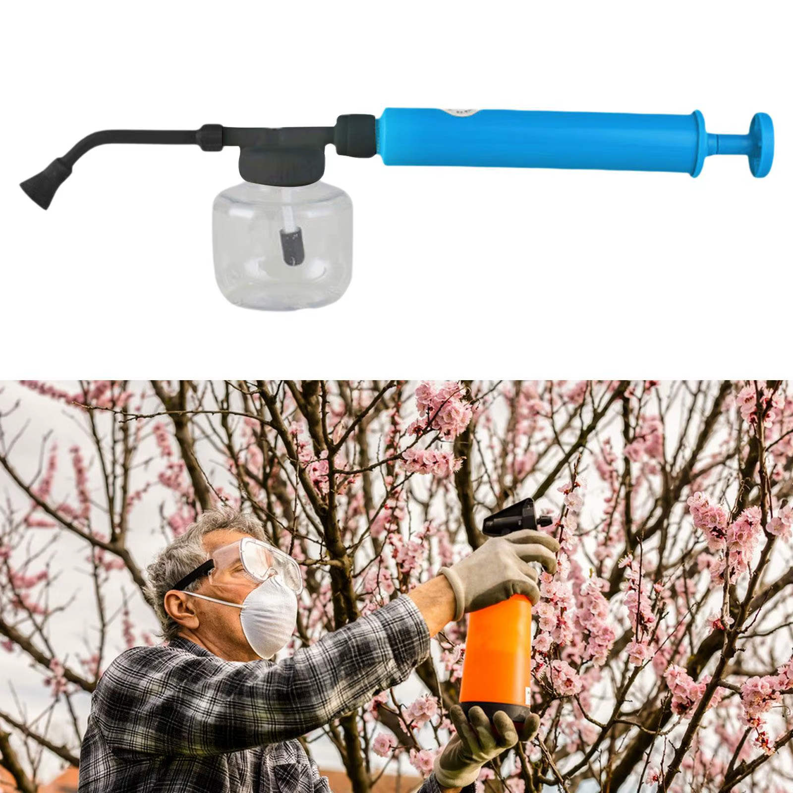 Distributeur d'applicateur de poudre de jardin