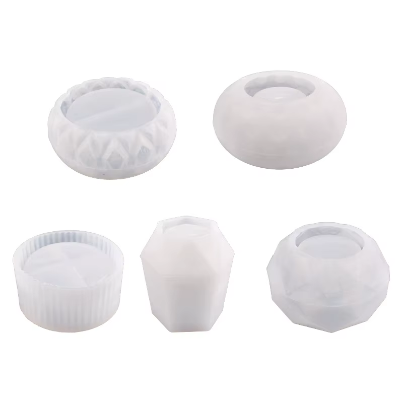 Moule de Pot de fleurs en Silicone, Vase de jardinière en béton, ciment, plantes succulentes, Pot en résine époxy, stylo, conteneur, moule de poterie, DIY