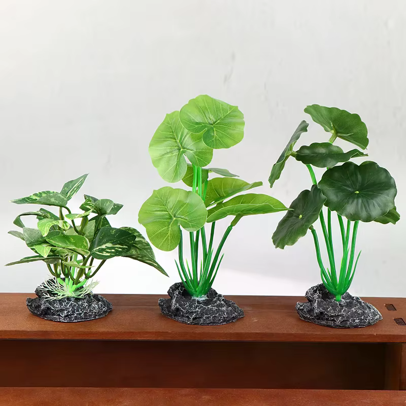 Plantes d'aquarium artificielles