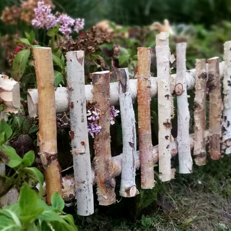 Garde-corps décoratif pour pelouse