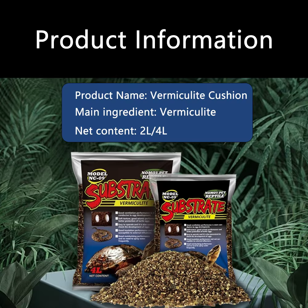 2/4L Perlite vermiculite sol de noix de coco tortue oeuf incubation substrat jardin pot sol mélange médias Reptile accessoires d'élevage