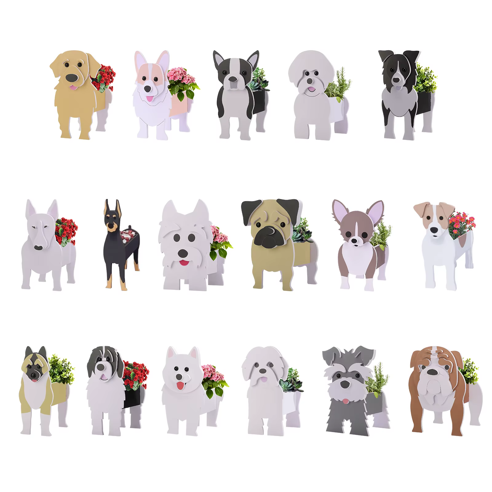 Pots de plantes pour animaux de compagnie
