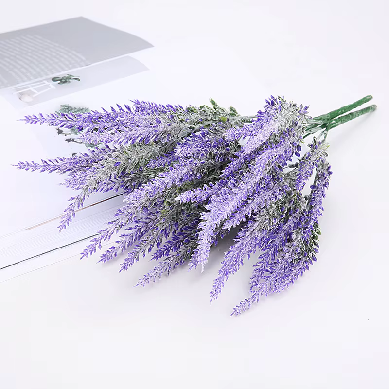 Fleur de lavande artificielle pour décoration romantique