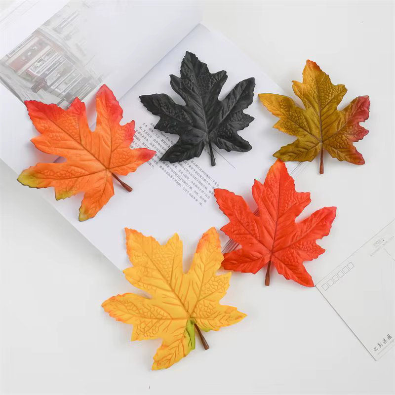 InjMaple-Guirxiété de plantes artificielles en feuilles