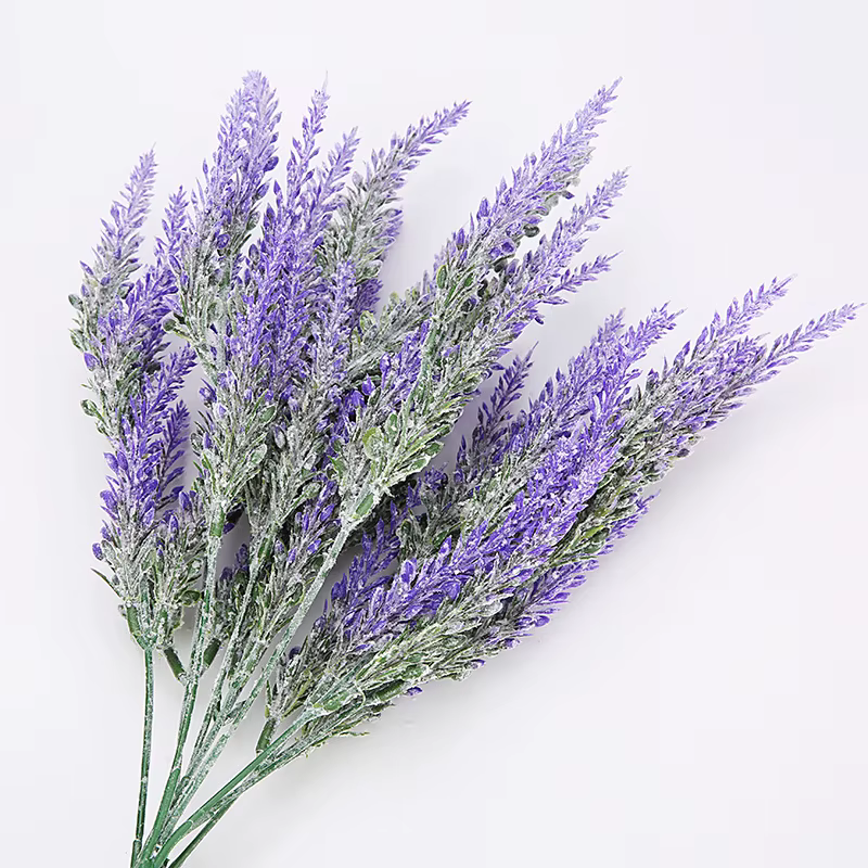 Fleur de lavande artificielle pour décoration romantique
