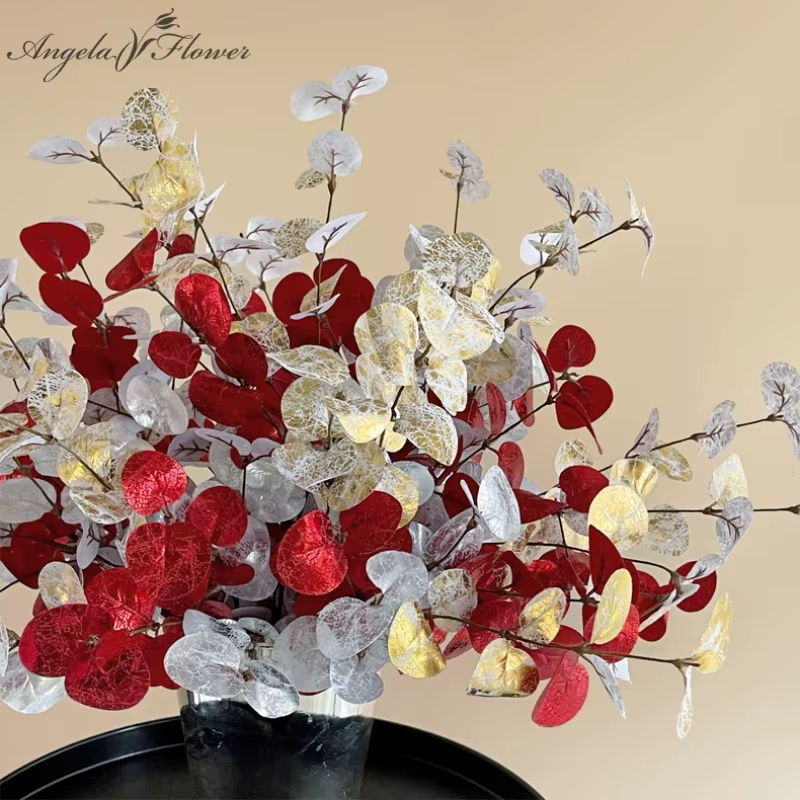 Plante artificielle d'eucalyptus d'automne