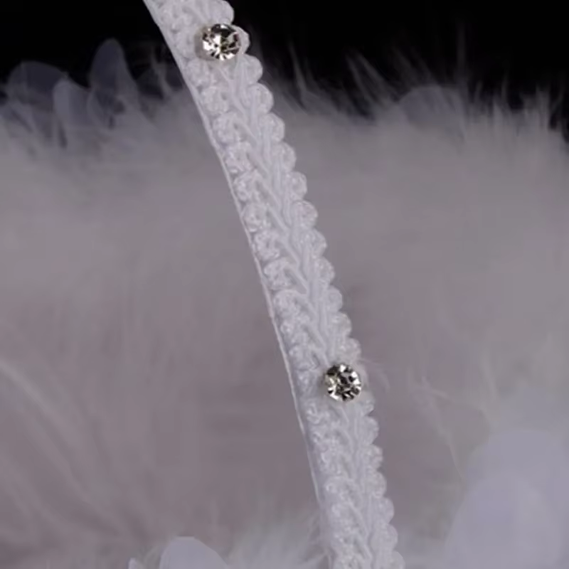 Panier de fleurs en dentelle pour fille