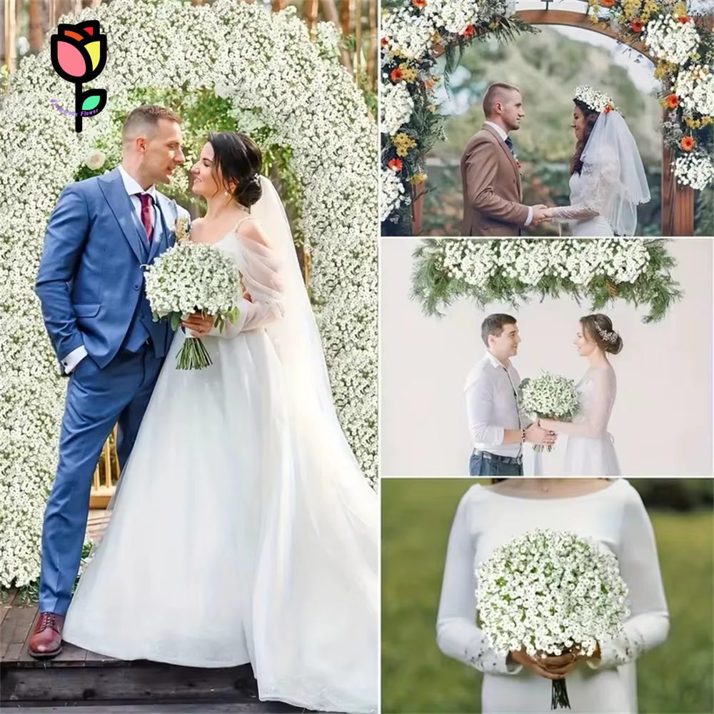 Bouquet de fleurs séchées pour bébé