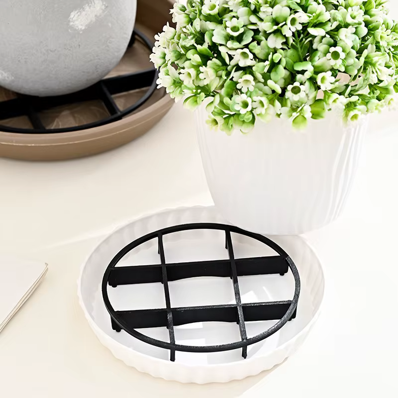 Lot de 10 soucoupes en plastique anti-moisissure pour pots de fleurs