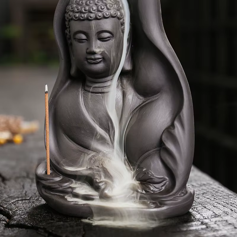Brûleur d'encens à reflux