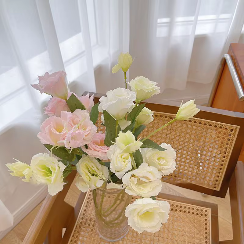 Fausses fleurs artificielles Lisianthus