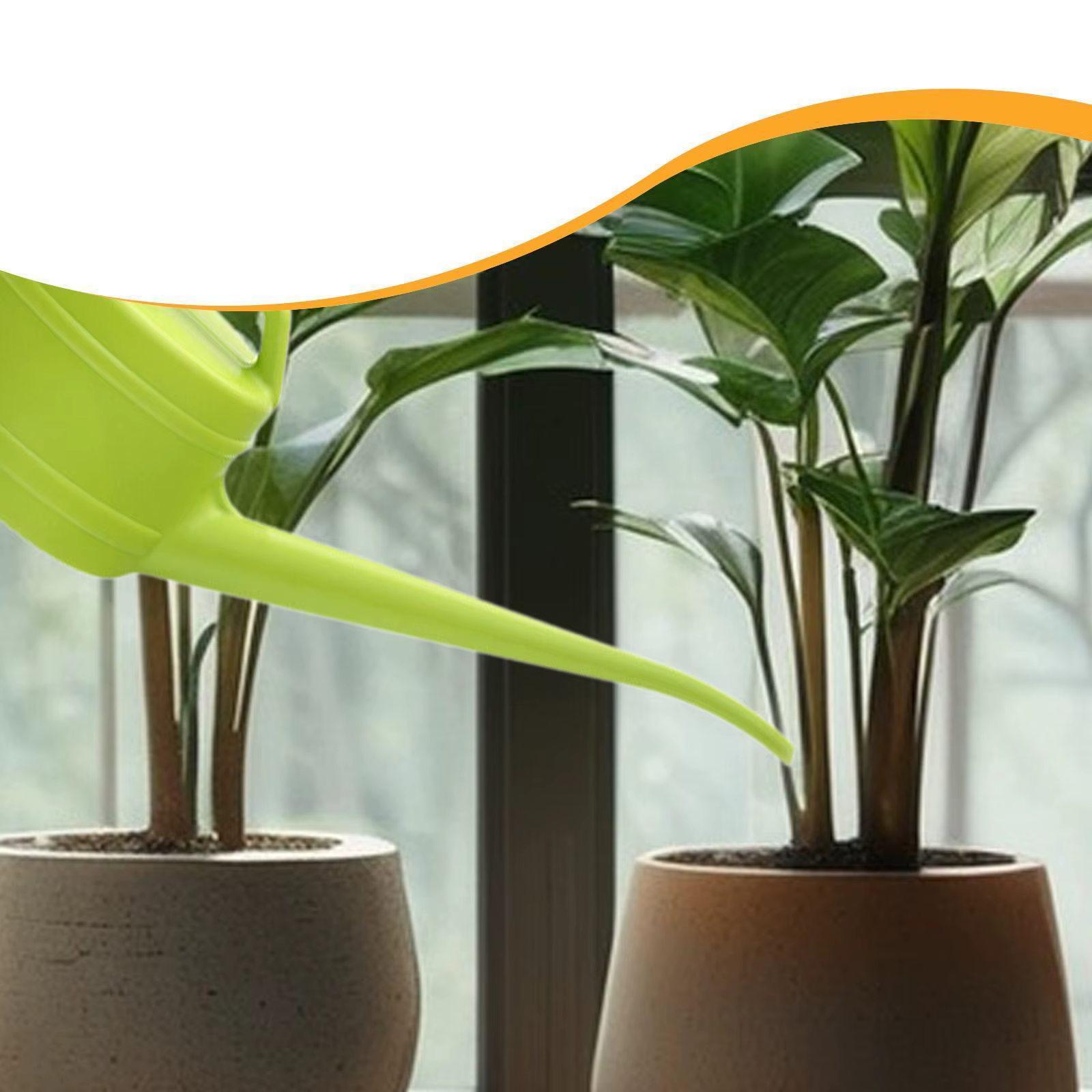 Arrosoir ergonomique pour plantes d'intérieur, pot d'arrosage de jardin, poignées de pulvérisation légères, accessoire de jardinage réutilisable