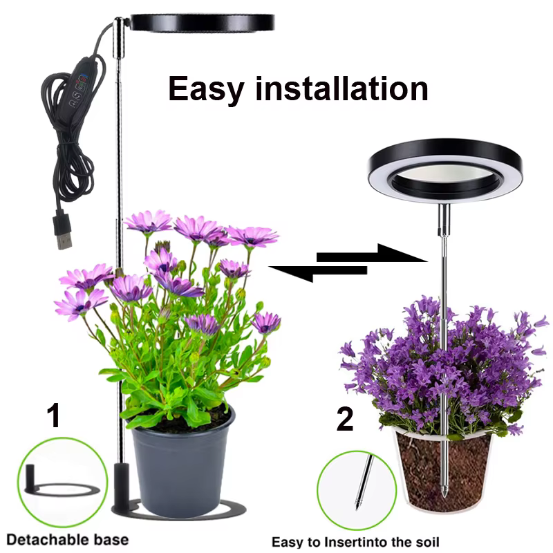 Lampe de croissance LED pour plantes d'intérieur