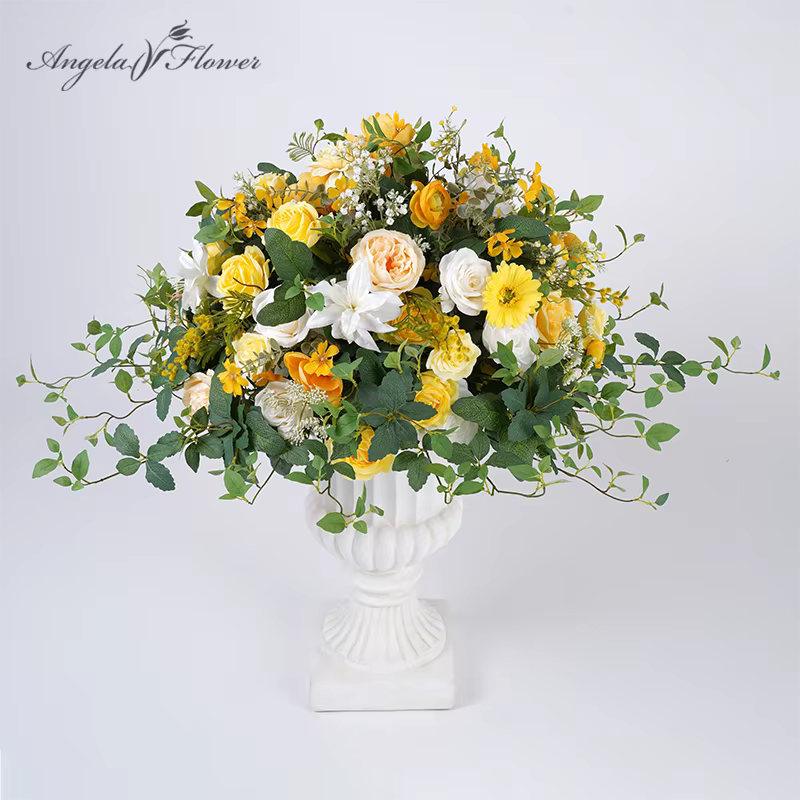 Boules de fleurs vertes