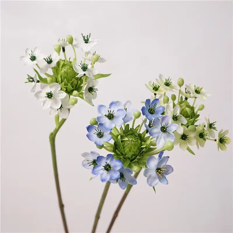 Fleur artificielle en soie orchidée