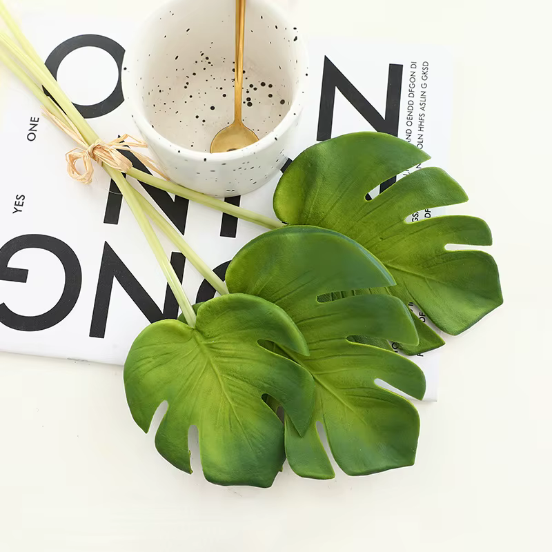 Feuilles de plantes artificielles PU