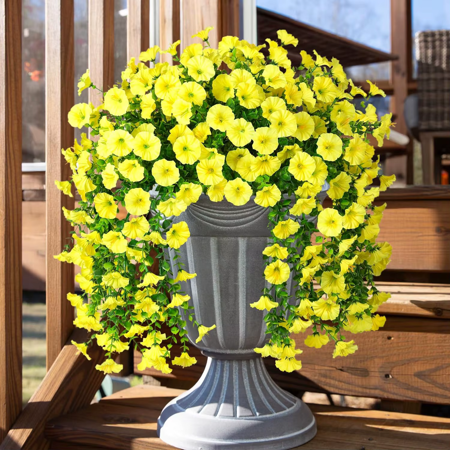 Guirlande de fleurs artificielles Morning Glory pour mariage