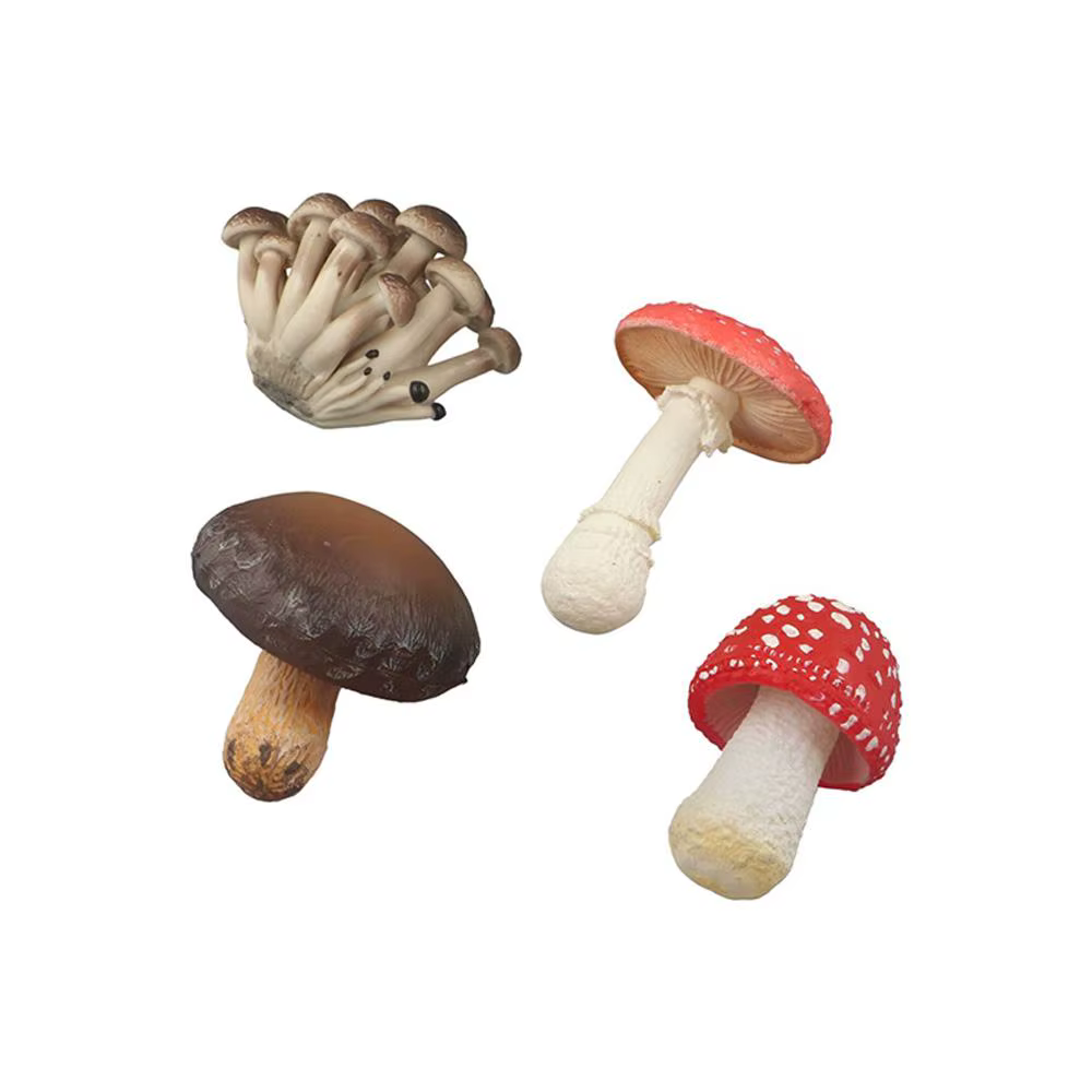Figurines de champignons modèle végétal Matsutake Oyste Simulation artificielle champignon Pleurotus plante