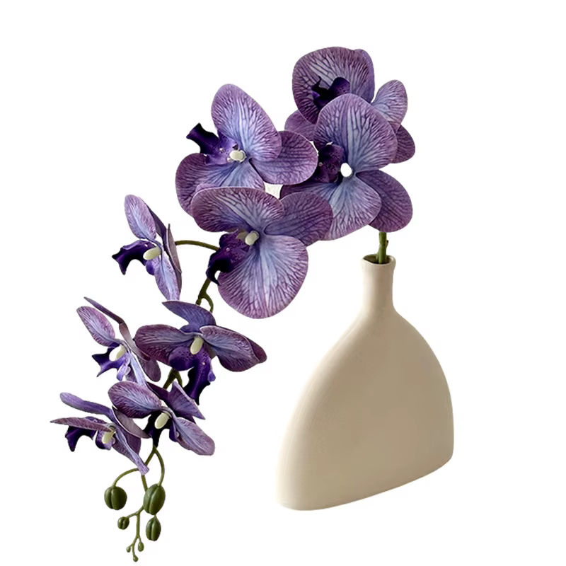 Orchidée papillon artificielle en latex