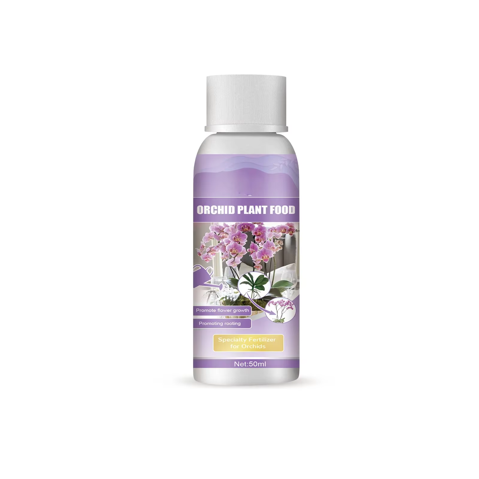 Engrais liquide spécial pour fleurs d'orchidées