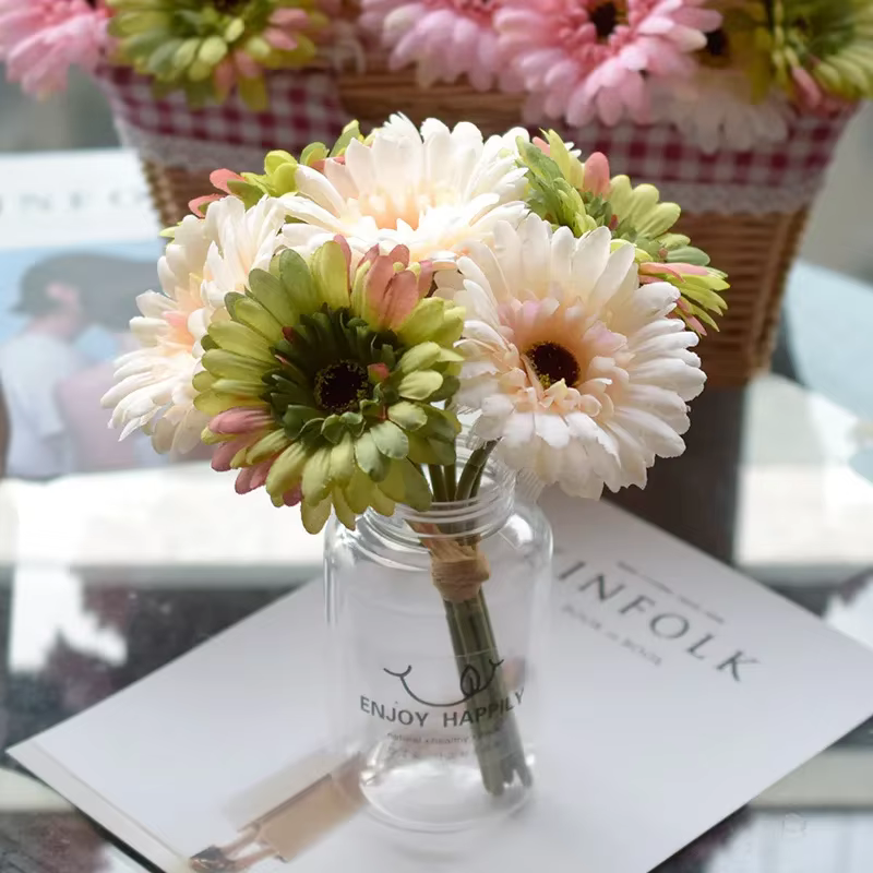 Gerbera artificielle pour la décoration de la maison