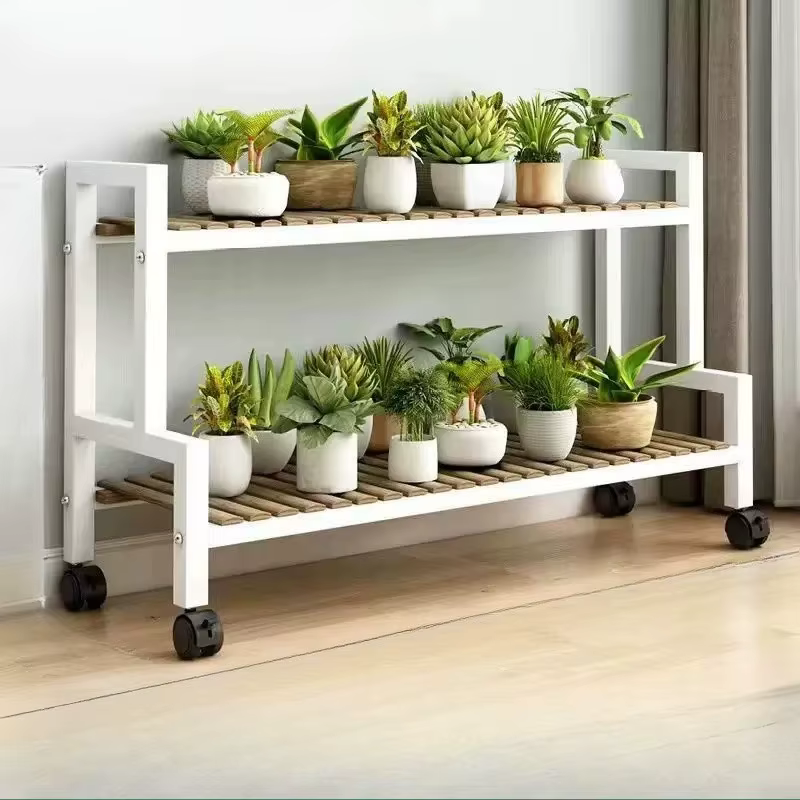 Étagère murale grande pour plantes de balcon