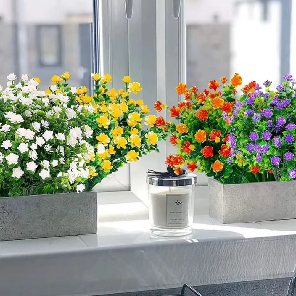 Plante artificielle d'eucalyptus pour un festival de mariage