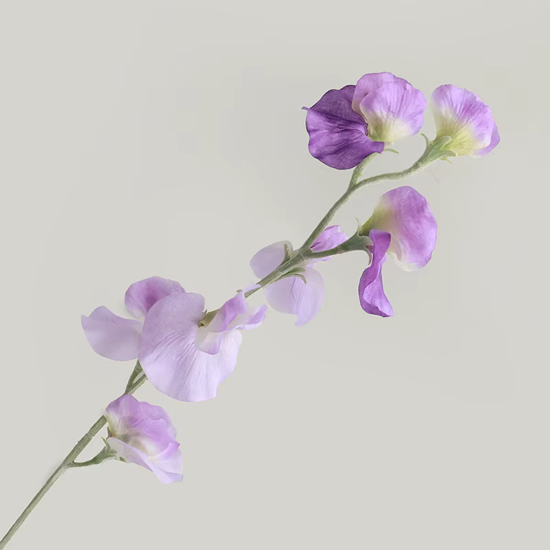 Fleur artificielle de pois doux japonais