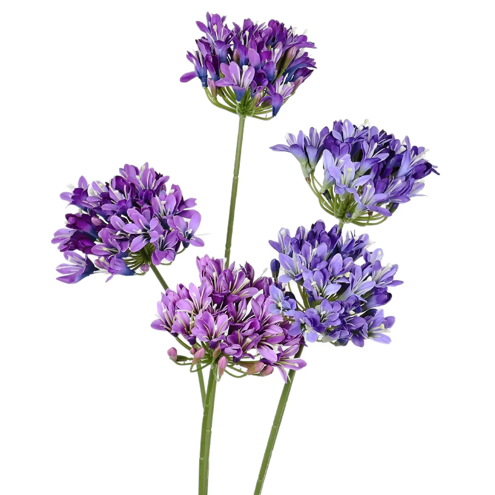 Arrangement Floral Faux fleur d'agapanthus artificielle de 30 pouces