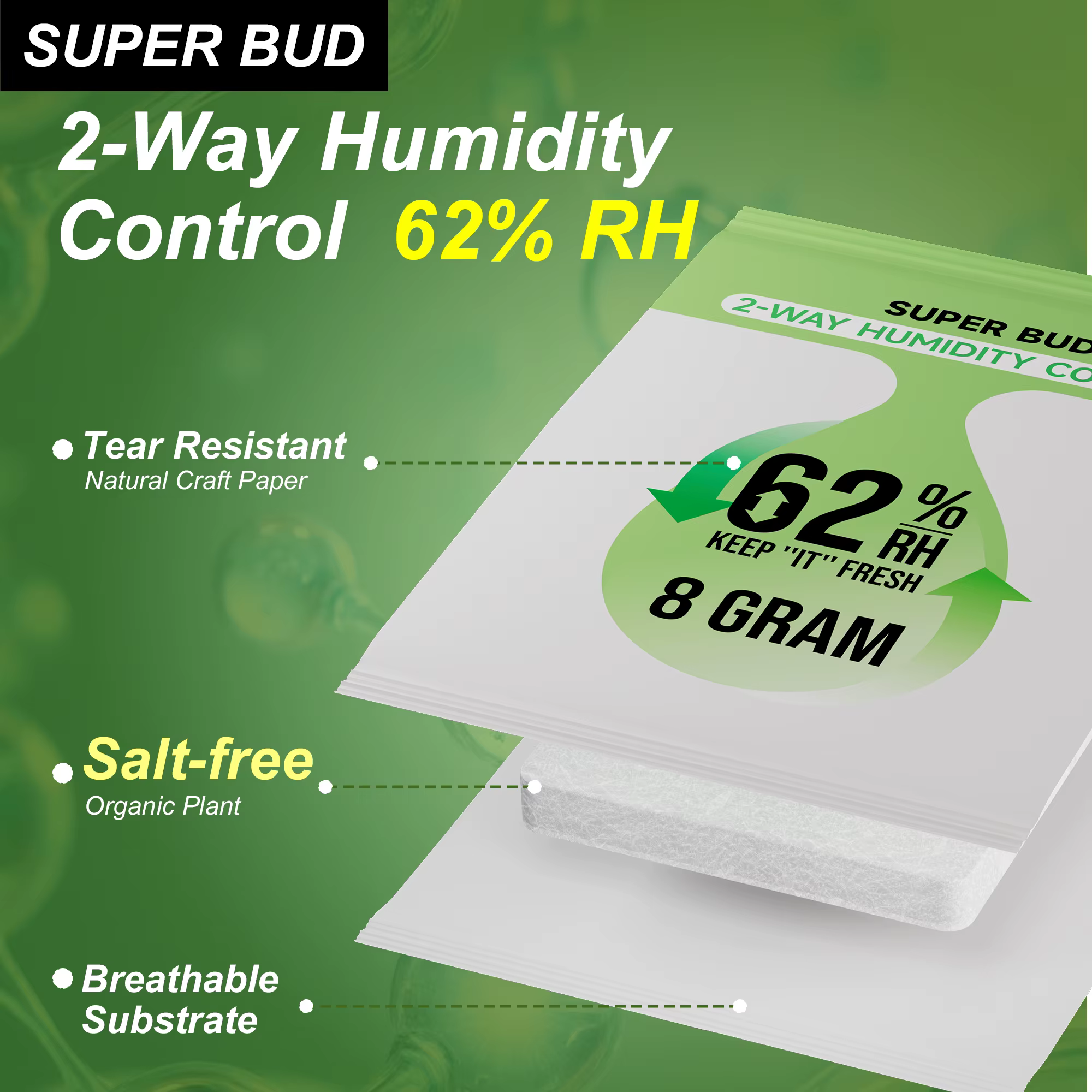 Packs de contrôle d'humidité à 2 voies
