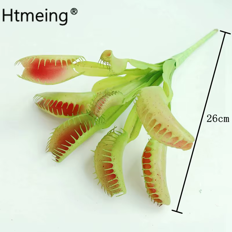 1 pièces plantes artificielles de piège à mouche de Vénus