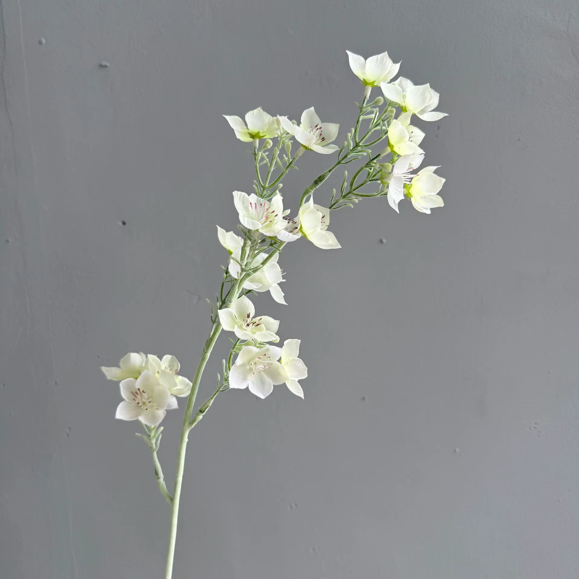 Lot de 6 fleurs artificielles en soie