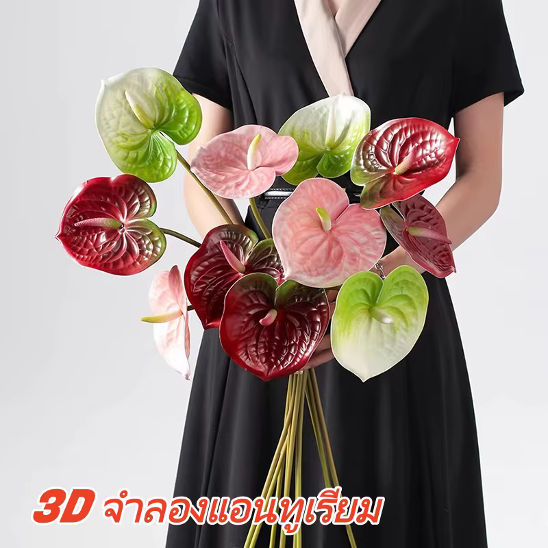 Plantes artificielles, fleurs artificielles à tige unique