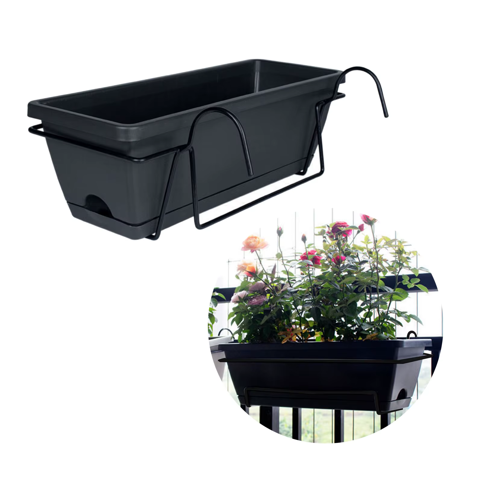 Jardinière suspendue pour balcon