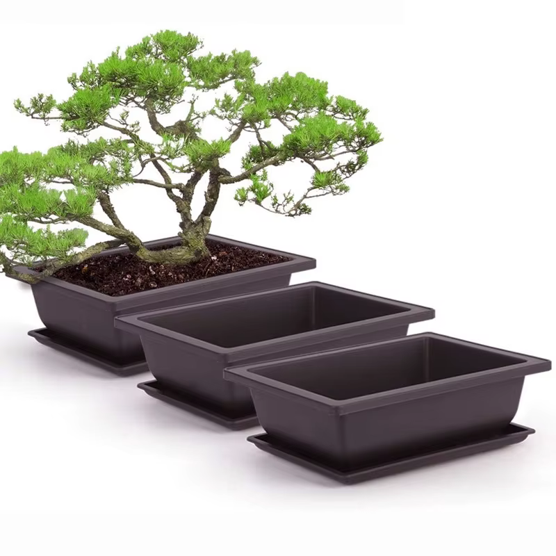 Pots De Fleurs Rectangulaires Carrés En Plastique