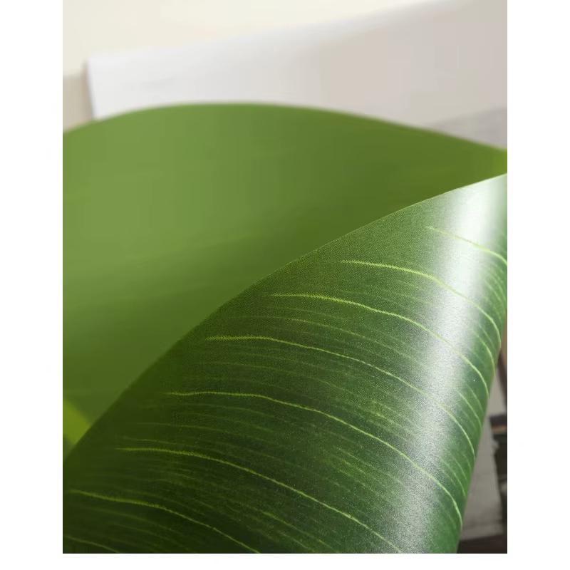 Napperon de beauté de plante verte simulée PEVA