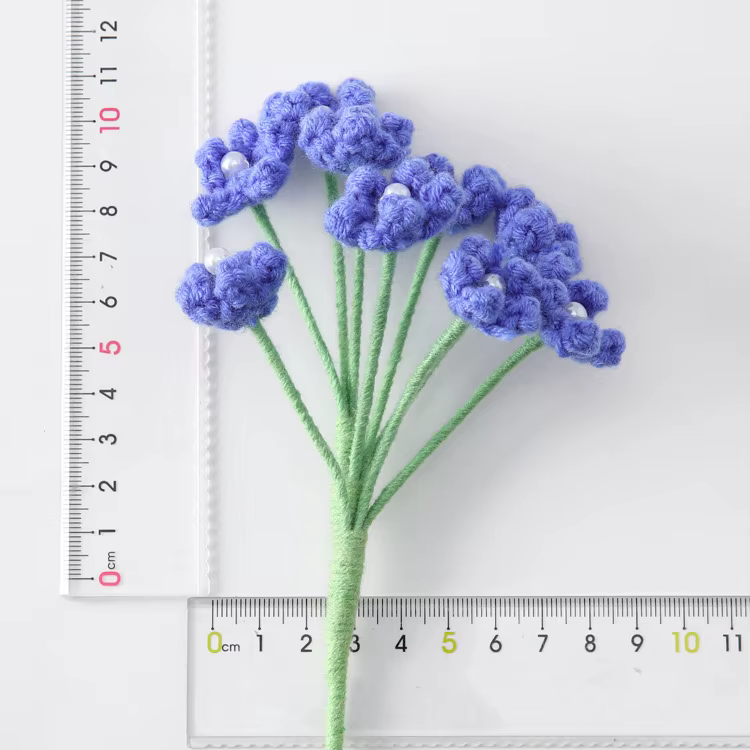 Jolies fleurs au crochet en forme d'étoiles
