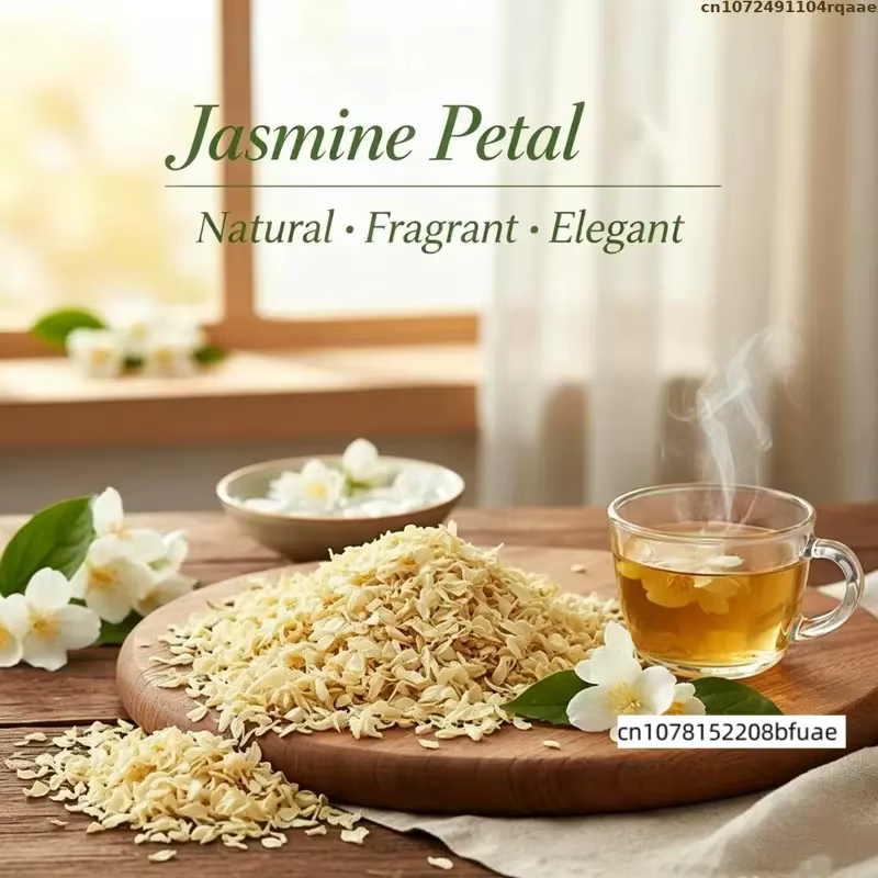 Bourgeons et pétales de jasmin séchés naturels