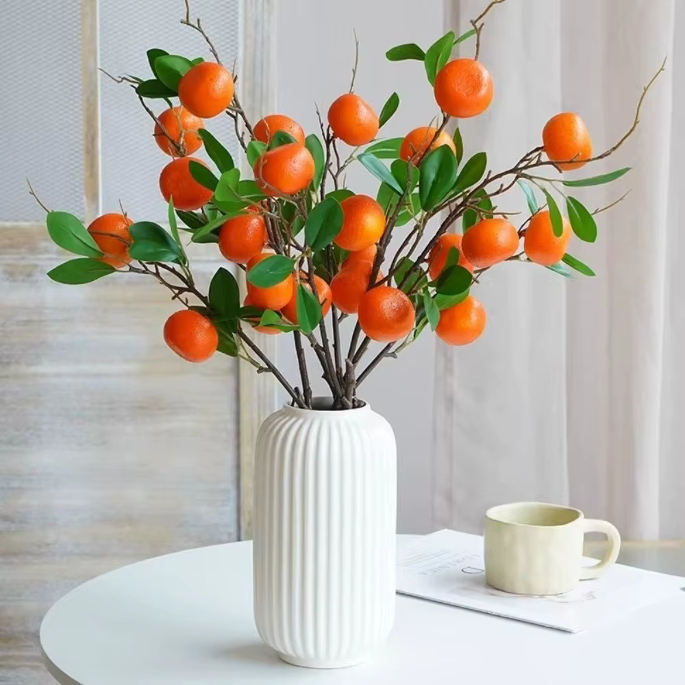 Branches de fruits artificiels réalistes