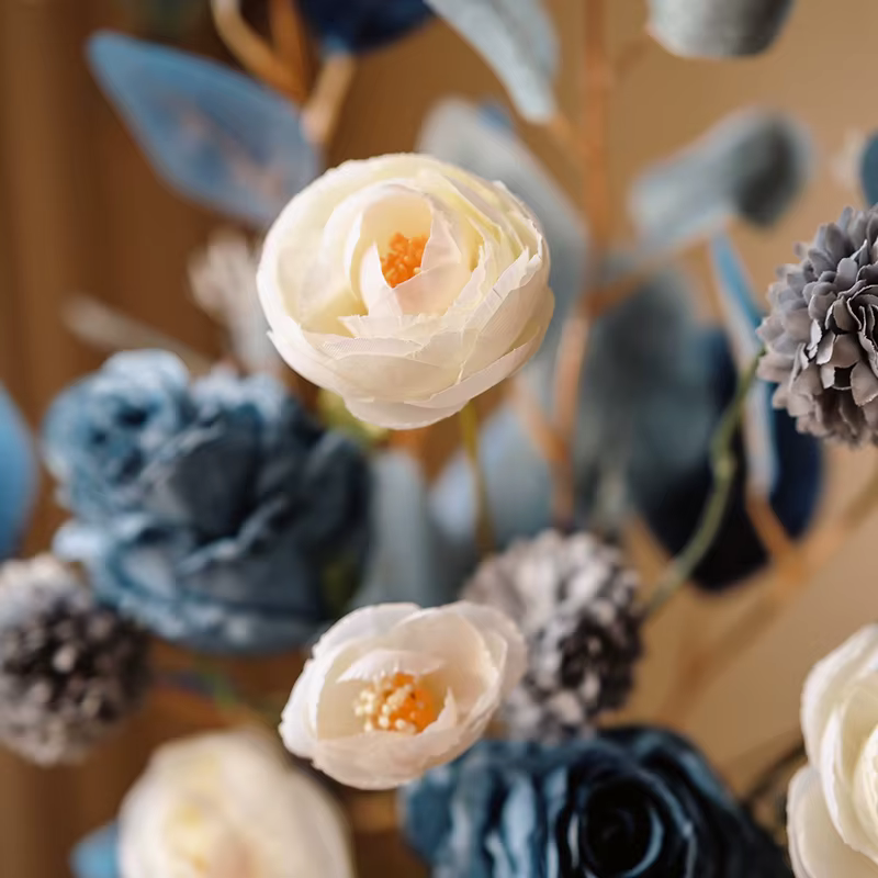 Fleurs artificielles décor bouquet