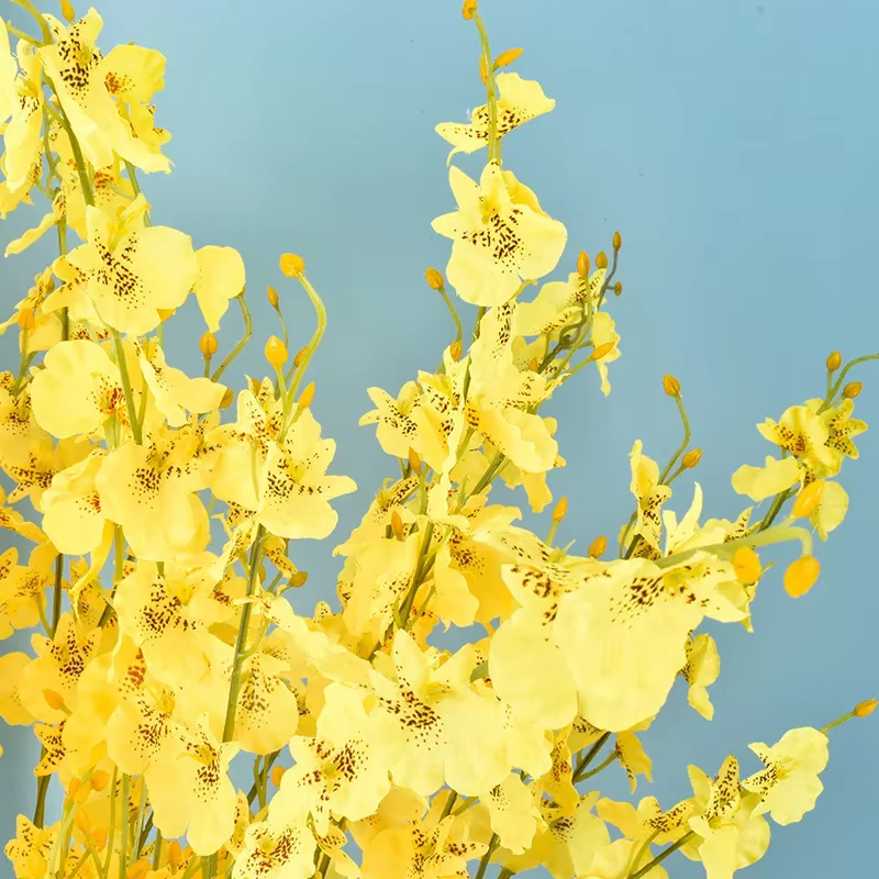 Orchidées artificielles dansantes à 5 fourchettes