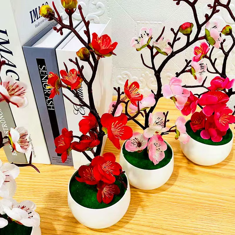Simulation de Pot de fleur de prune