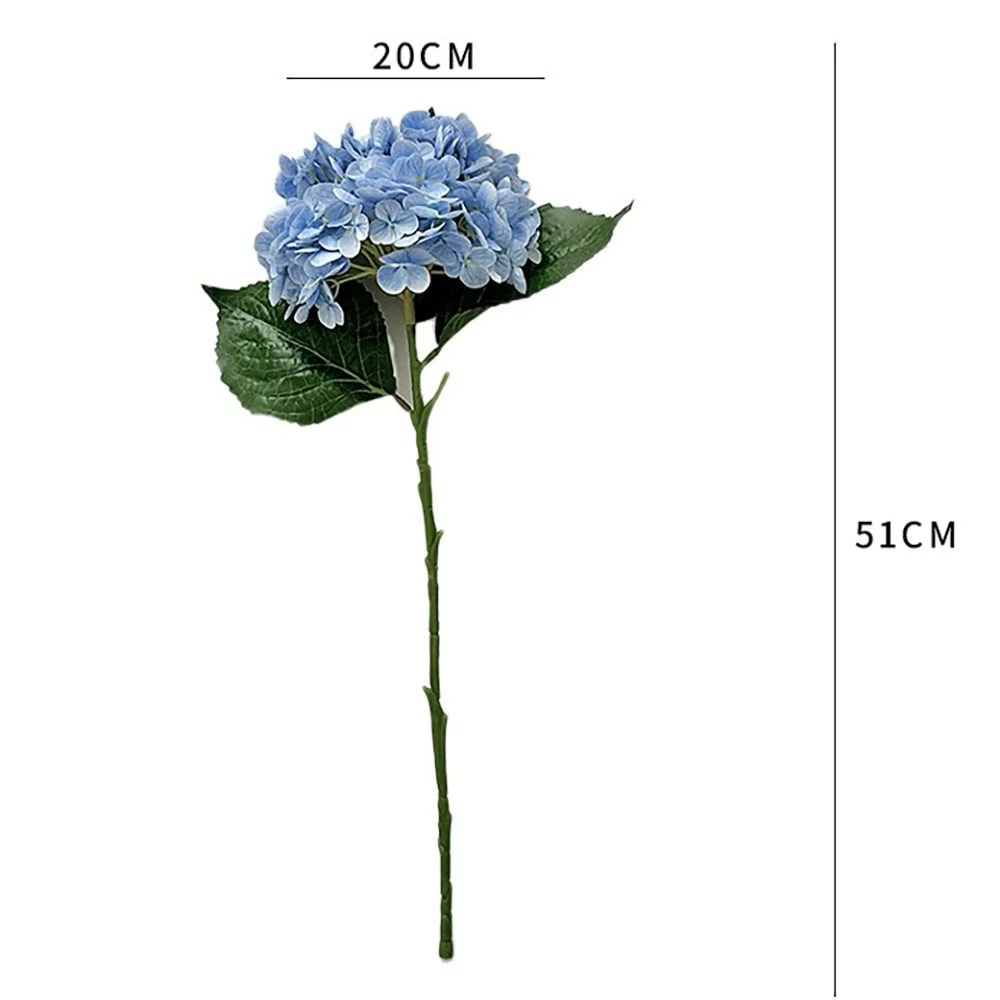 Fleurs artificielles en tissu de soie réalistes