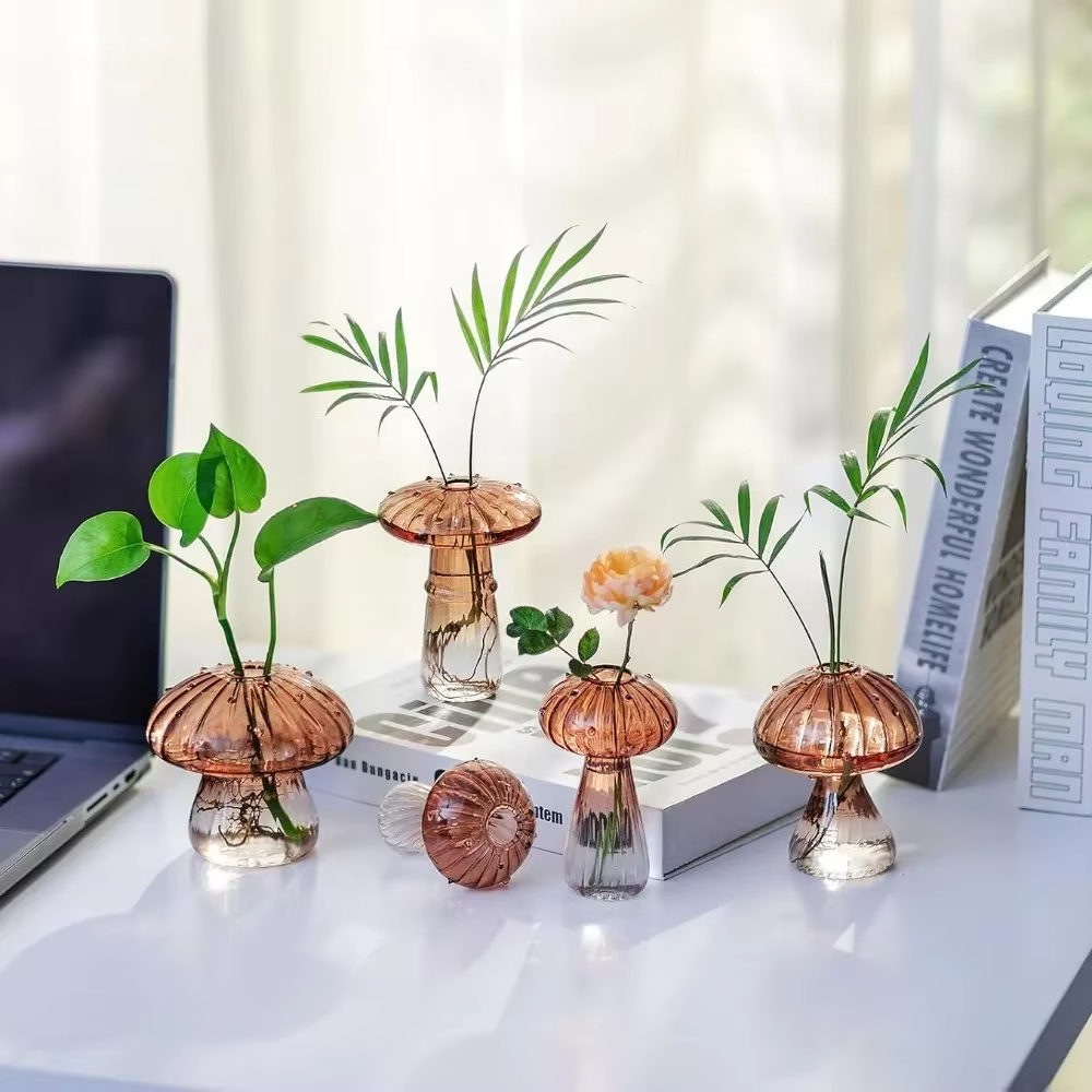 Vase à champignons Glasseam