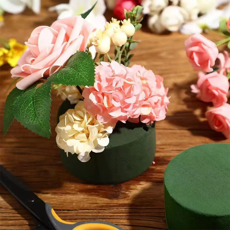 Cylindres de mousse de boue florale Oasis brique de mousse de fleur humide