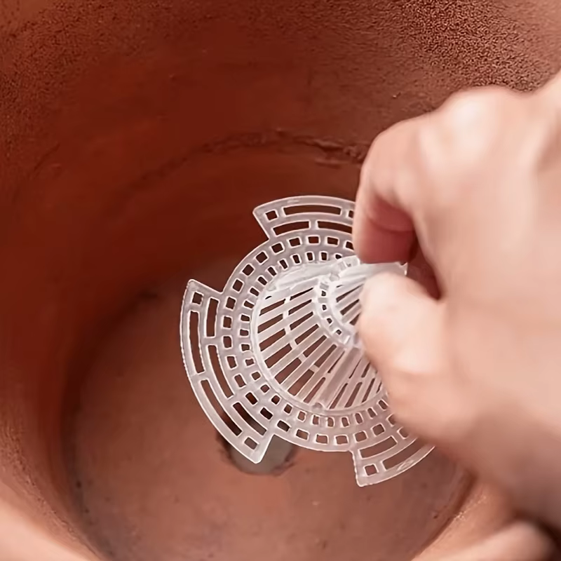 15 pièces de joints respirants en grille anti-pourriture pour racines de plantes Joint d'étanchéité pour pot de fleurs