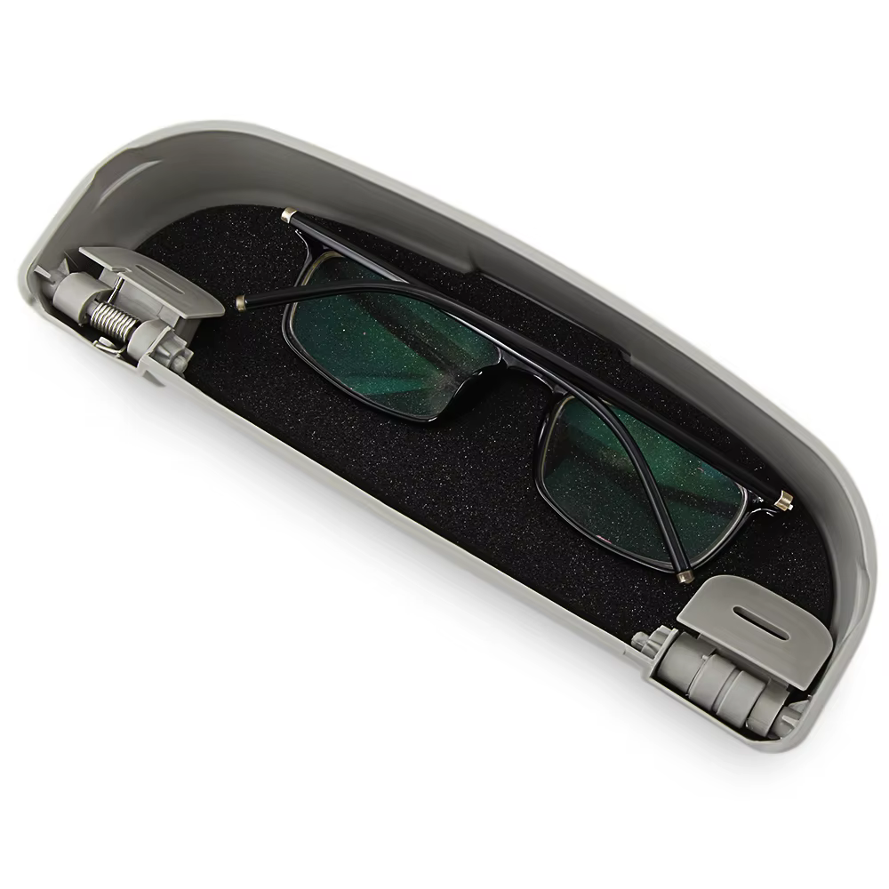 Porte-lunettes de soleil pour voiture, accessoires automobiles, boîte de rangement adaptée à VW Audi Benz Honda Mazda Hyundai Chevrolet