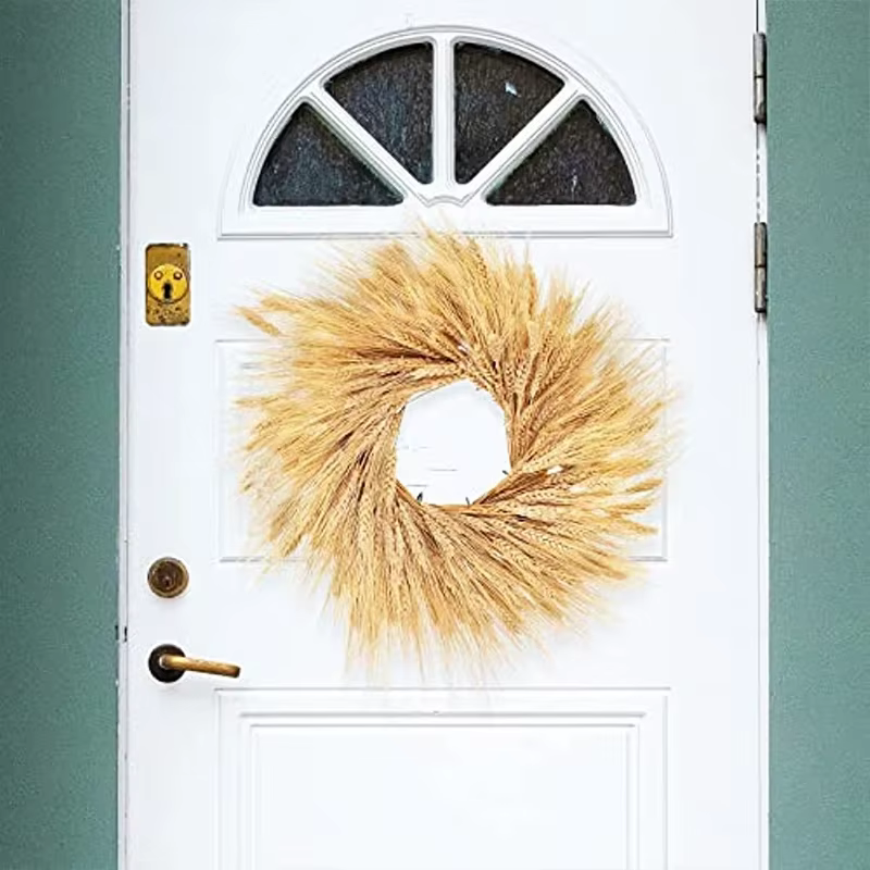 50/100/200 pièces tiges de blé séché fleur naturelle décor à la maison fête mariage ferme hôtel