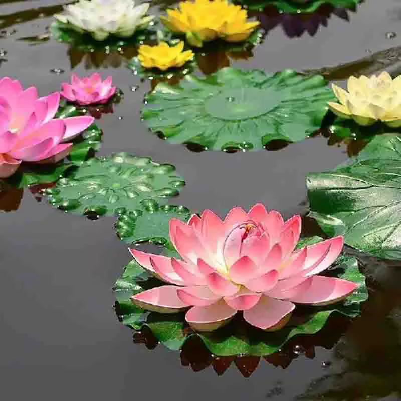 Feuilles de Lotus artificielles